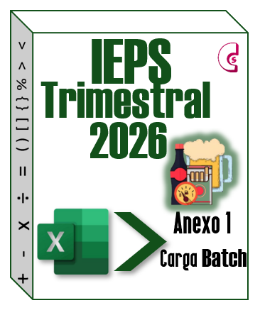 o) IEPS Trimestral Carga Batch 2026