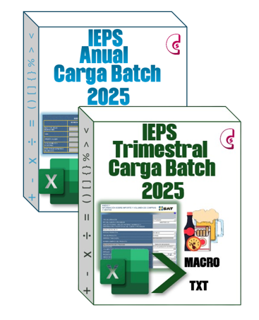 R) Pack IEPS Anual y Trimestral Carga Batch