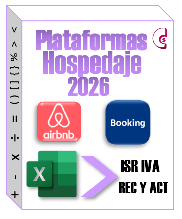 x) Tabla de Plataformas Hospedaje 2026