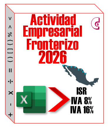 n) Tabla de Actividad Empresarial Región Fronteriza 2026