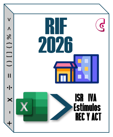 i) Tabla de RIF 2026
