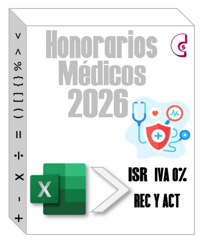 ñ) Tabla de Honorarios Médicos 2026