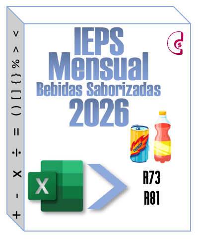 s) IEPS Mensual Bebidas Saborizadas y Energetizantes 2026