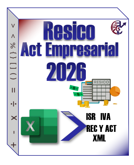 a) Tabla de Resico Actividad Empresarial 2026