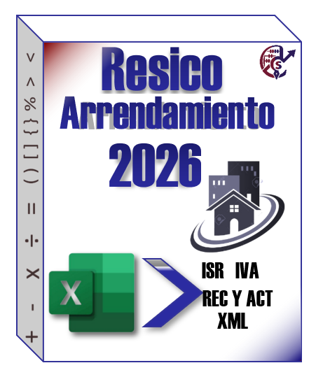 c) Tabla de Resico Arrendamiento 2026